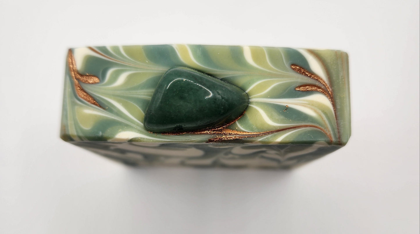 Green Aventurine Artisan Soap