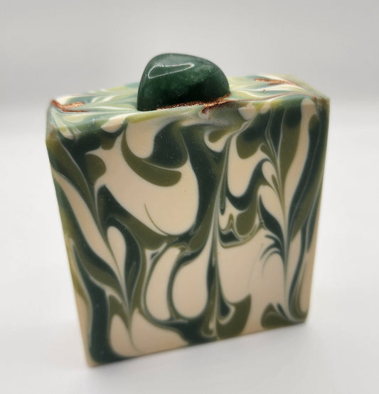 Green Aventurine Artisan Soap